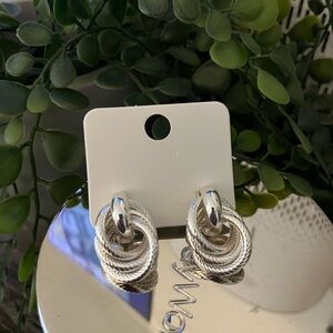 NWOT| Silver Earrings!